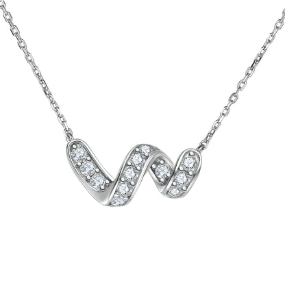 Cross-border European and American S925 sterling silver jewelry set high-end four-piece set Cartier-style ring stud earrings European and American necklace bracelet