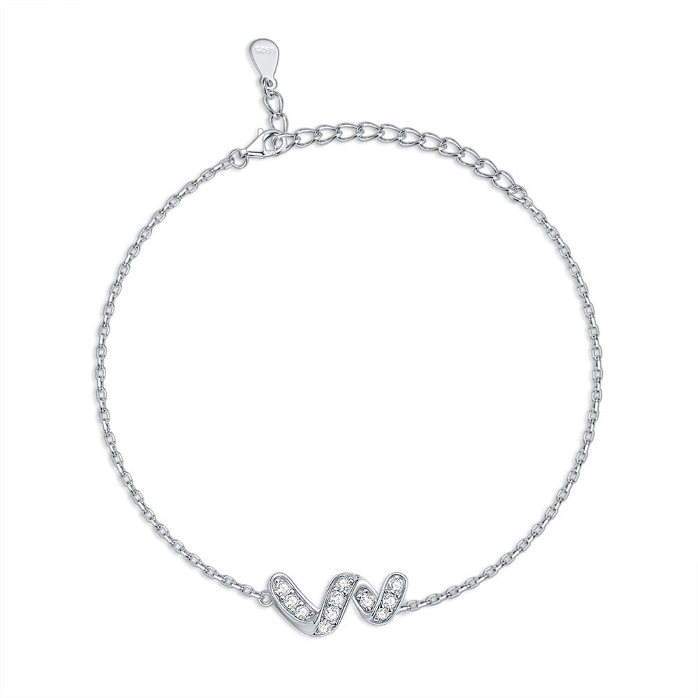 Cross-border European and American S925 sterling silver jewelry set high-end four-piece set Cartier-style ring stud earrings European and American necklace bracelet