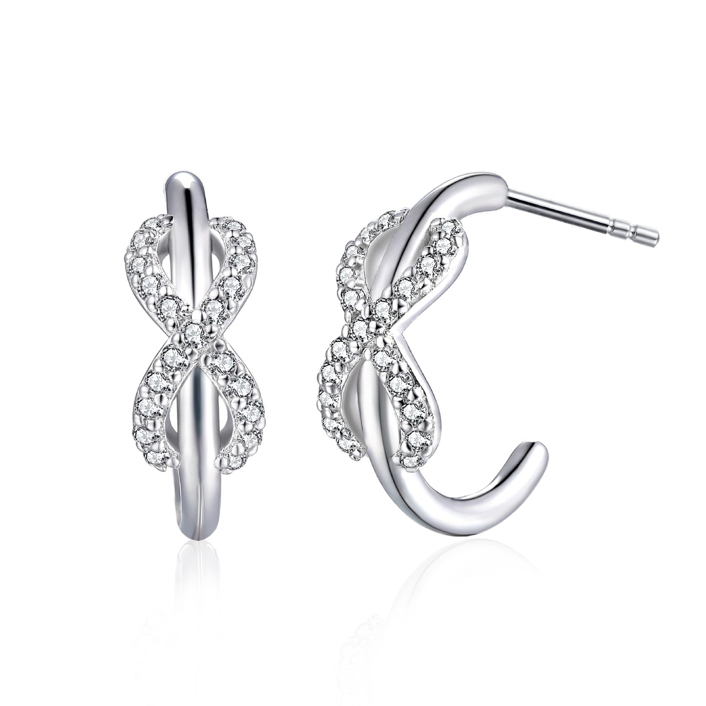 Hot-selling ring, earrings, necklace, European and American style S925 sterling silver jewelry set, three-piece set, niche design